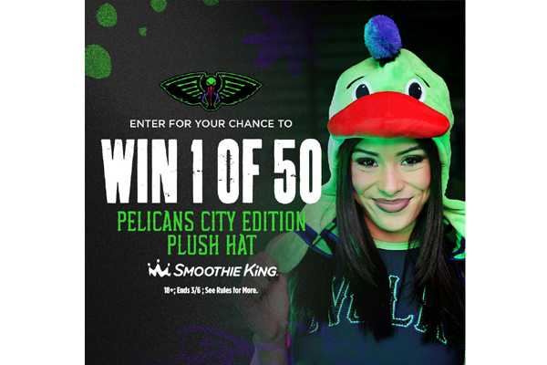 Free Pelicans Plush Hat